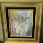 ANTIQUE - WALL HANGING ENGLISH PAINTING 1930